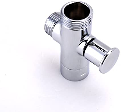 KES PV3 SOLID BRASS 3-Way Diverter Valve 3/4" and G 1/2 Shower System Replacement Part, Polished Chrome