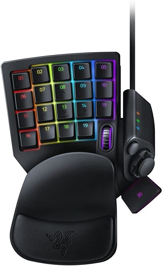 Razer Tartarus Tastiera da Gioco con 32 Tasti Programmabili, RGB Chroma, Mecha-Membrane