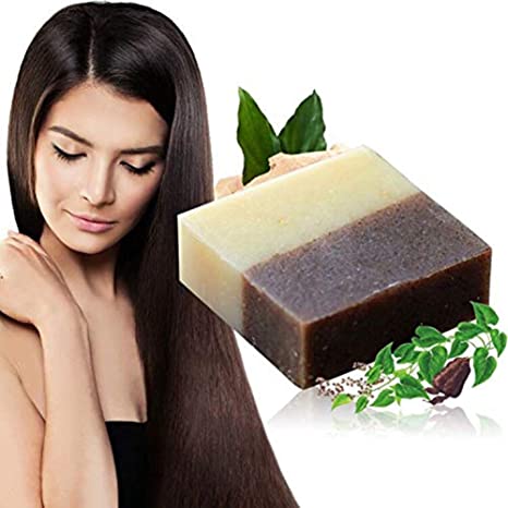 Solid Shampoo, Hair Shampoo Bar, Solid Shampoo Bar, Hair Soap, Solid Shampoo Soap Hair Growth Soap Plant Essence for Dry, Oily and Damaged Hair, Helps Stop Hair Loss and Promotes Healthy Hair Growth