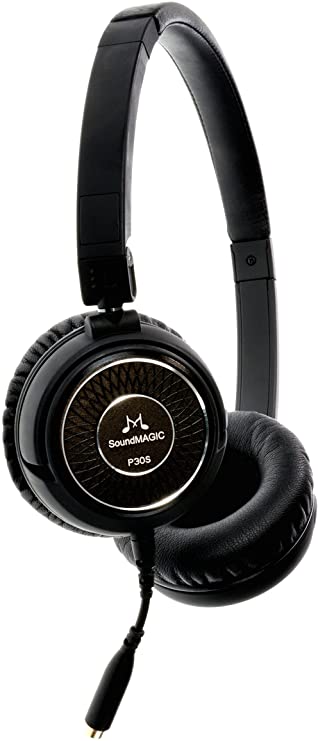 SoundMAGIC Headphones Black (P30S Black)