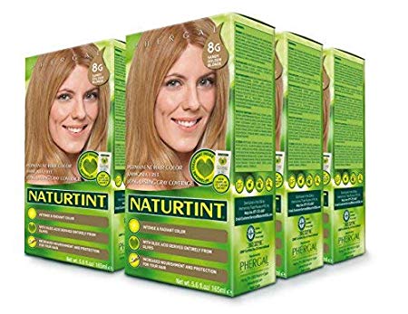 Naturtint Permanent Hair Color - 8G Sandy Golden Blonde, 5.6 fl oz (6-pack)