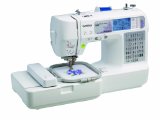 Brother SE400 Combination Computerized Sewing and 4x4 Embroidery Machine With 67 Built-in Stitches 70 Built-in Designs 5 Lettering Fonts