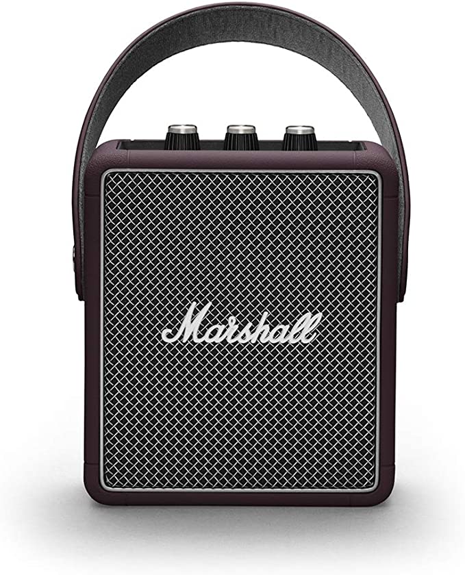 Marshall Stockwell II Portable Bluetooth Speaker - Limited Edition - Burgundy (1005231)