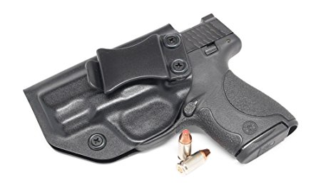 Concealment Express KYDEX IWB Gun Holster: fits Smith & Wesson M&P SHIELD 9 / 40 - US Made - Inside Waistband Holster - Adj. Cant & Retention