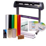 Vinyl Cutter USCutter MH 34in BUNDLE - Sign Making Kit w Design and Cut Software Supplies  Tools