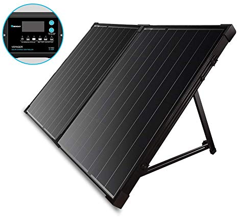 Renogy 100W Panel with 10A Waterproof Controller, Solar Suitcase