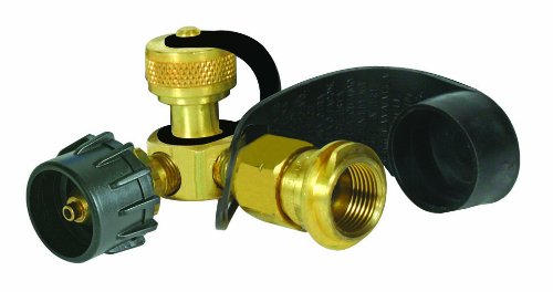 Camco 59133 Brass 90 Tee with 3 ports