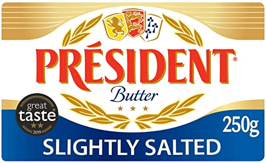 President Slightly Salted Butter, 250g