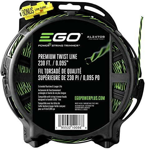 EGO AL2470B Premium Twist Line String Trimmers, Green