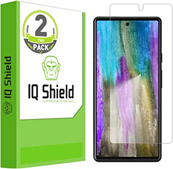 IQ Shield Screen Protector Compatible with Google Pixel 7 (2-Pack) Anti-Bubble Clear Film