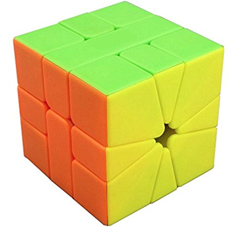 Funs® Speedcubing Square One SQ1 Cube Puzzle Toy Stickerless