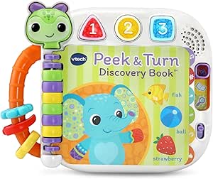 VTech Baby Peek and Turn Discovery Book