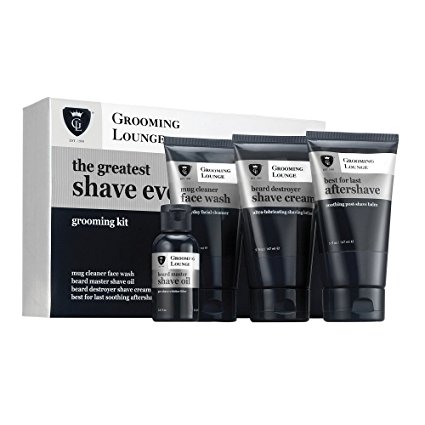 Grooming Lounge Greatest Shave Ever 4-Piece Kit