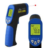 Mxson DM3995 Easy Grip Non-contact Digital Infrared Thermometer Laser Temperature Gun Temperature Deviation Function
