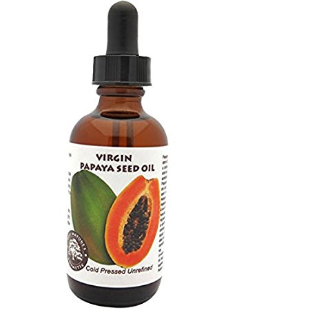 Papaya Seed Oil - Virgin (Cold Pressed, Unrefined) combat skin imperfections, large pores, dark spots and blemishes 1oz (30ml)
