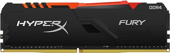 HyperX Fury HX432C16FB3A/16 Memory DIMM DDR4 16 GB 3200 MHz CL16 RGB, Black