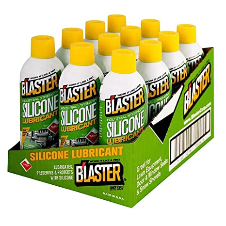 B'laster 16-SL Industrial Strength Silicone Lubricant - 11-Ounces, Pack of 12