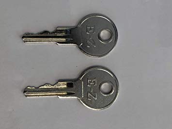 EZGO Key for All Stock EZGO Golf Carts (Set of 2) by Maverick Advantage