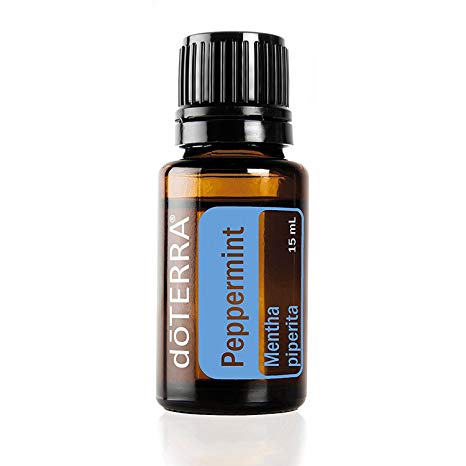 doTERRA Peppermint Essential Oil - Promotes Clear Breathing, Healthy Respiratory Function, and Digestive Health; For Diffusion, Internal, or Topical Use - 15 ml
