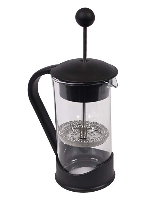 French Press Single Serving Coffee Maker by Clever Chef | Small French Press Perfect for Morning Coffee | Maximum Flavor Coffee Brewer with Superior Filtration | 2 Cup Capacity (12 fl oz/0.4 Liter)