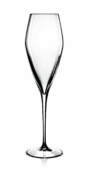 Luigi Bormioli Prestige Champagne/Flute Glasses, 10 oz., Set of 4