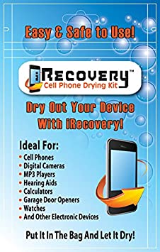 Dry-Packs iRecovery Cell Drying Kit-Save Your Phone, iPod and More