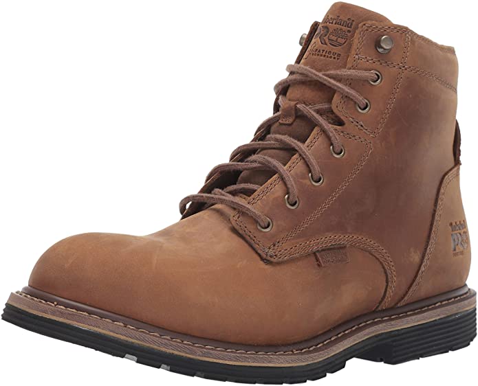 Timberland PRO Men's Millworks 6" Soft Toe Waterproof Industrial Boot