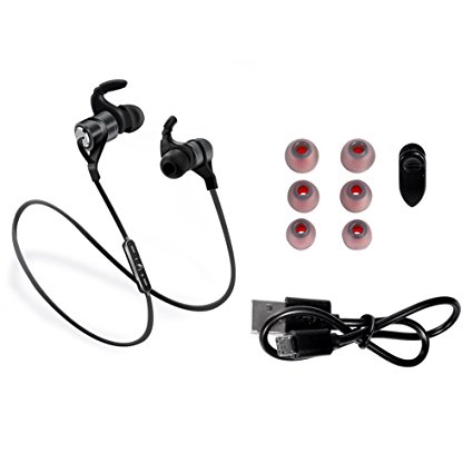 ALLCACA Wireless Bluetooth Headphones Wireless Bluetooth Headset In-Ear Sport Earbuds Sweatproof Bluetooth Headset for Shopping, Running, Travelling