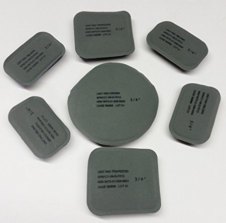 NEW ORIGINAL US ARMY ISSUE - PADS SET (7 PADS) FOR THE ACH / MICH HELMET