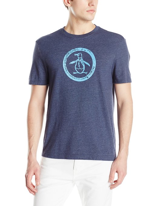 Original Penguin Men's Circle Logo Graphic T-Shirt