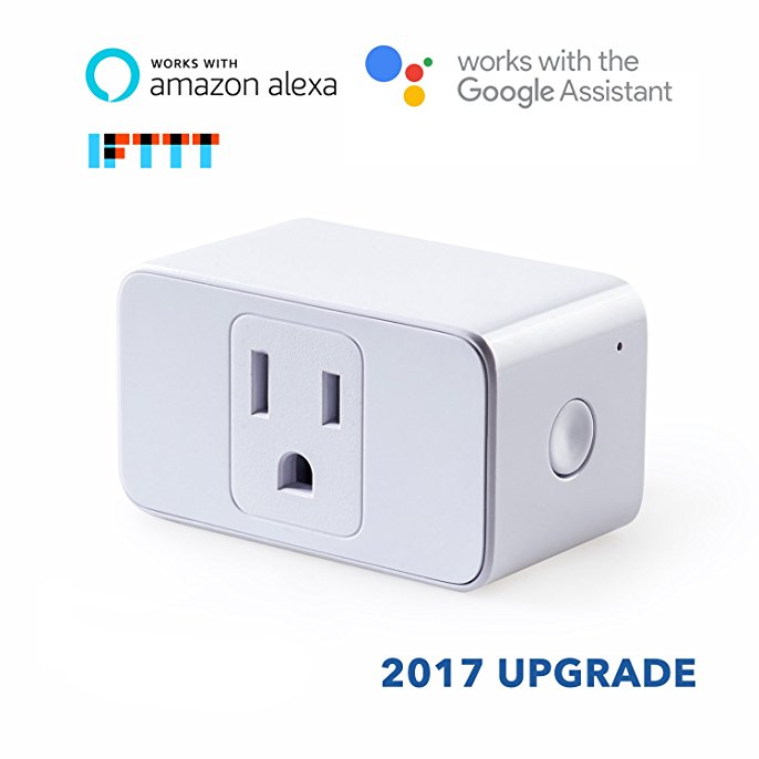 Meross Smart Plug Mini, Outlet Compatible with Alexa & Google Assistant, Wi-Fi Enabled, Schedule Automatically, No Hub Required, Control your Devices from Anywhere, Occupies Only One Socket (smart plug)