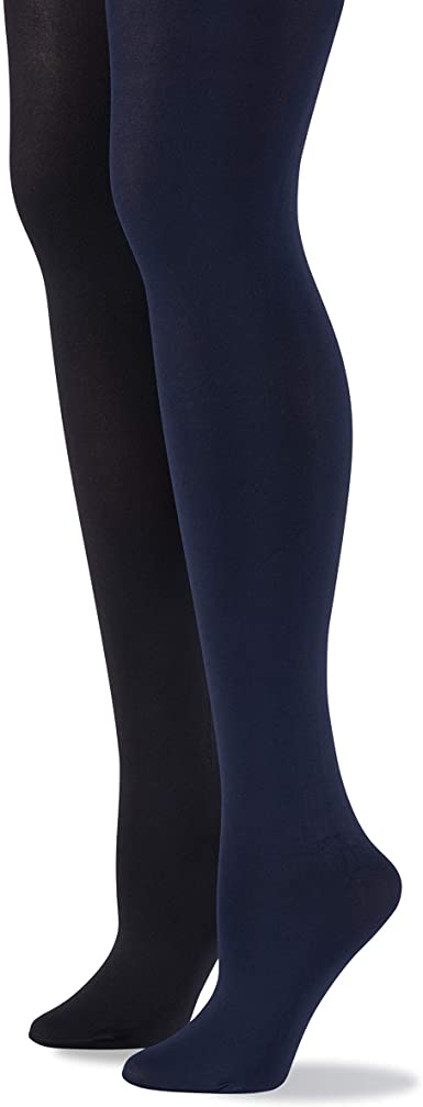 No Nonsense womens Super-opaque Control-top Tights