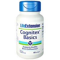 Cognitex Basics, 60 softgels by Life Extension (Pack of 6)