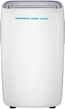 Emerson Quiet Kool, EAPE12RSD1 Smart Heat/Cool Portable Air Conditioner with Remote, Wi-Fi, and Voice Control for Rooms up to 400-Sq. Ft, White