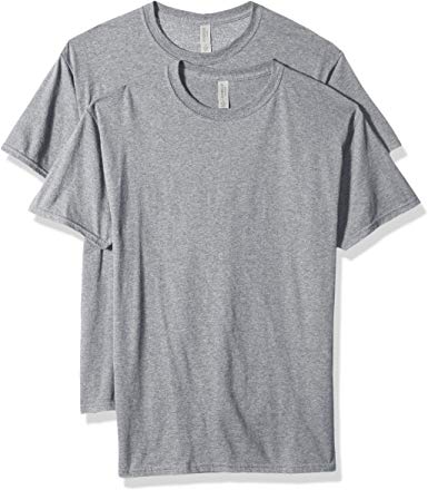 Jerzees Men's Tri-Blend 2 Pack T-Shirt