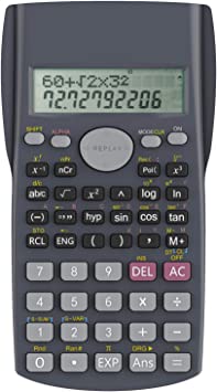 Scientific Calculator, Helect 2-Line Engineering Calculator - H1002