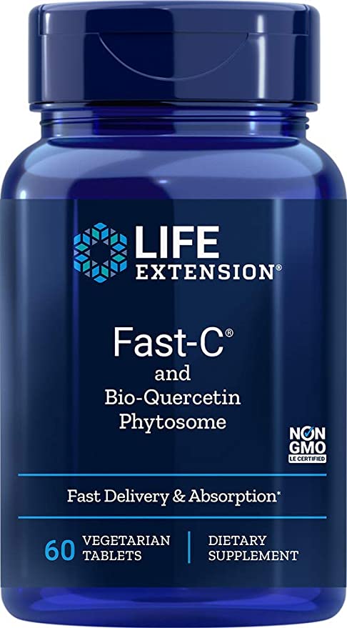 Life Extension Fast-C with Bio-Quercetin, 60 Tablets