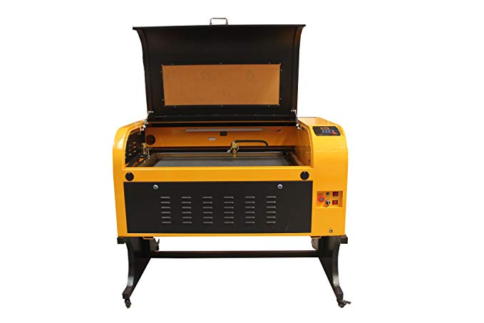 TEN-HIGH Laser Engraving Cutting Machine 600x900mm 60W CO2 Laser Engraver,Standard Version with USB Port