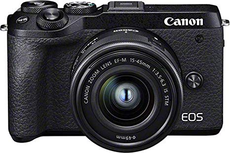 Canon EOS M6 Mark II   EF-M 15-45mm IS STM   EVF-DC2