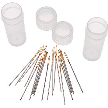 BCP 20pcs Cross Stitch/ Embroidery Hand Needles - Size 24