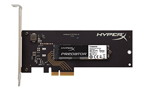 Kingston Digital HyperX Predator 960GB PCIe SSD with HHHL (SHPM2280P2H/960G)