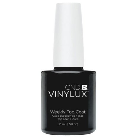 Creative Nail Design Vinylux Nail Lacquer, Weekly Top Coat, 0.5 Fluid Ounce