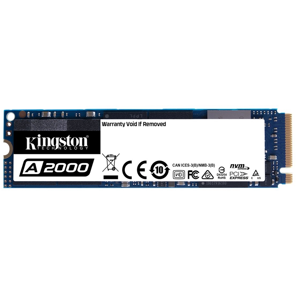 Kingston - 1TB Internal PCI Express 3.0 x4 (NVMe) Solid State Drive for Laptops