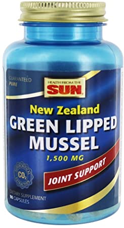 Health From The Sun New Zealand Green Lipped Mussel, 1,500 mg, 90 Capsules