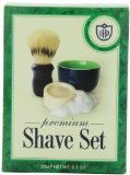 Van Der Hagen Premium Shave Set 25 oz Soap Bowl Brush