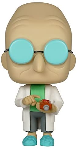 Funko POP TV: Futurama - Professor Farnsworth Action Figure,Multi-colored,3.75 inches