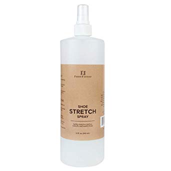 FootFitter Shoe and Boot Stretch Spray - Stretcher Solution for Leather, Suede, Nubuck, and Canvas!