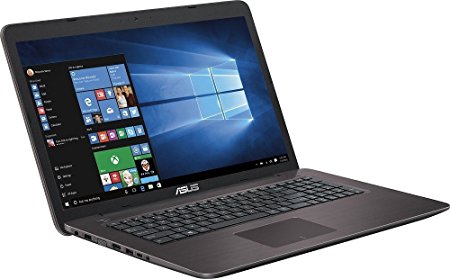 ASUS 17.3-Inch Flagship FHD Premium High Performance Laptop (2017 New Edition), Intel Core i5-6200U Processor, 12GB DDR4 RAM, 1TB HDD, NVIDIA GeForce 950M 2GB, DVD, HDMI, Bluetooth, WiFi, Windows 10