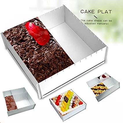Cake Pan, Baking Sheet Pan, Bakeware Set, Multi-size DIY,Aluminium 12x12x4 Inches