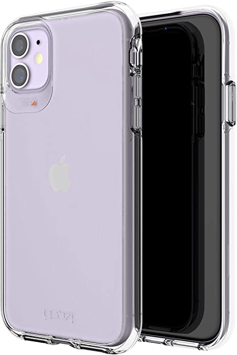GEAR4 Crystal Palace Designed for iPhone 11 Case, Advanced Impact Protection by D3O – Transparent